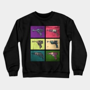 Ray Guns Pop Art Crewneck Sweatshirt